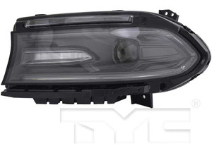 TYC - Capa 1821 Dg Charger (w/o Logo) Halogen Headlight Assy Lh - 20-9696-80-9