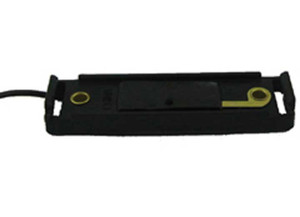 Uni-Bond Lighting - Black Base Mt W/ Hotwire & Builtin Ground For 1inx4in Lamps - BM1040BB