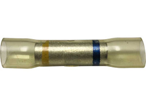 Uni-Bond Lighting - (100/pack)heat Shrinkable Connector Yellow 1614ga  1210ga - HB1014-100