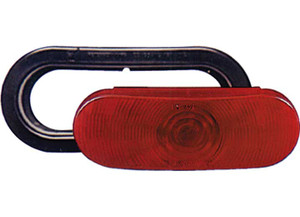 Uni-Bond Lighting - Oval Sealed Red Open Grommet & Pigtail Kit - KT3260R