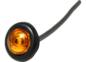 Uni-Bond Lighting - Led Compact Side Marker Lamp W/ Grommet Amber - LED0720A