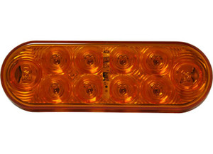 Uni-Bond Lighting - Led Oval Signal/park Lamp Amber  10diodes - LED2238S-10A