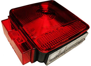 Uni-Bond Lighting - Led Submersible Sttl Lamp Red For Over 80in Vehicle - LTL4142L