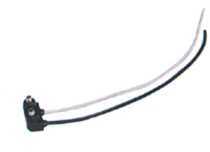 Uni-Bond Lighting - Single Contact Right Angle Plug W/ 1 Ring Terminal - PT6020