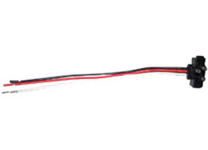 Uni-Bond Lighting - Double Contact Right Angle Plug W/ 1 Ring Terminal - PT9530