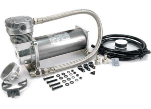 Viair Corporation - 480c 200 Psi Chrome Compressor Kit 3/8in Port (12v 100% Duty @ 100 Psi 50% Du - 48043