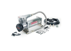 Viair Corporation - 485c Single Stealth Black(gen 2) W/black Filter W/filter Cap Cover W/viair Logo - 48502