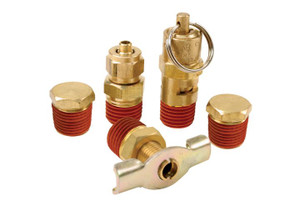 Viair Corporation - 5 Pc. Tank Port Fittings Kit (for 200psi Rated Systems) - 90004