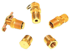 Viair Corporation - Air Locker 5 Pc.tank Fittings Kit (with 1/4in Npt M To 1/8in Bsp F Adapter) - 90006