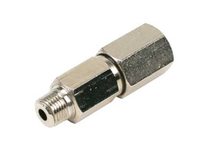 Viair Corporation - 1/4in M To 1/4in F Check Valve Npt (nickel Plated) - 92832