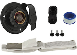 Valterra - Water Inlet 23/4in Metal Flange Fpt Black Carded - A01-0175LFVP
