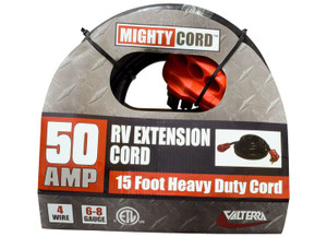 Valterra - 50a Extension Cord W/hdl 15ft Red Boxed - A10-5015EH