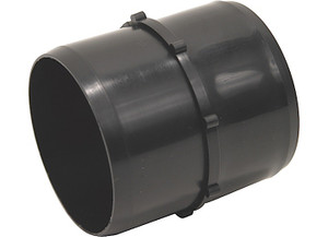 Valterra - Hose Coupler Straight 3in Hose X Hose Black - F02-2025BK
