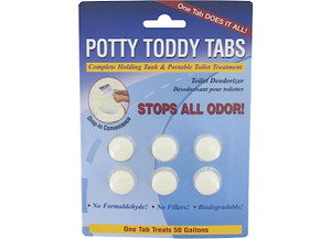 Valterra - Potty Toddy Tabs  6/card - Q5000VP