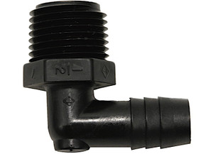 Valterra - Elbow Male Adapter 90 Degrees 1/2in Mpt X 1/2in Barb - RF846
