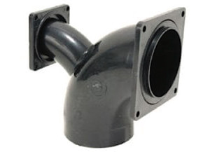 Valterra - 2way Ell 3in Spigot X 3in Rotating Flange X 11/2in Rotating Flange - T1036-1