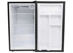 Way Interglobal - Everchill 3.2 Cu Ft 110v Refrigerator/black W/ Ss Trim Rhh - 2022302283