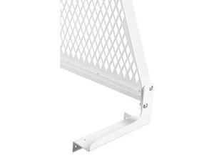 Weather Guard - Fullsize Headache Rack Mounting Kit 63.0in63.5in Steel Frame Brite White Armor Tuf Powdercoat - 5906