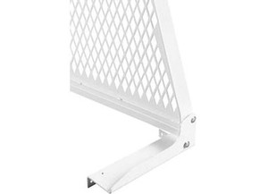 Weather Guard - Fullsize Headache Rack Mounting Kit 65.0in65.5in Steel Frame Brite White Armor Tuf Powdercoat - 9193