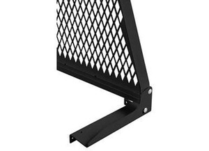 Weather Guard - Fullsize Headache Rack Mounting Kit 65.0in65.5in Steel Frame Black Armor Tuf Powdercoat - 9254