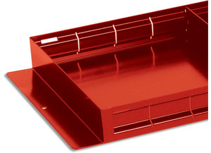 Weather Guard - Accessory Tray 16ga Steel 26.188in X 12in X 3in Armor Tuf Powder Coat  Red Finish - 617