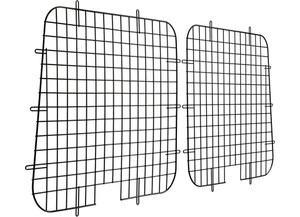 Weather Guard - 07c Sprinter Vans 7 Gauge Steel Full Rear Door Window Screen 273/4 X 33.63in  Black Finish - 88041