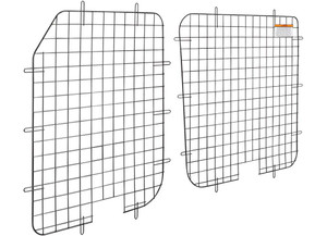 Weather Guard - 15c Transit (except Crew) 7 Ga Steel Rear Door 2 Window Screens Mid/high Roof 27 X 32in  Black - 88062
