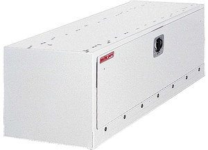 Weather Guard - Wheel Well Van Storage Cabinet 42 X 15 X 14in Fully Arc Welded Heavygauge Steel  White Finish - 2755451