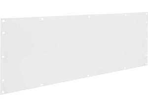 Weather Guard - Accessory Back Panel 73/4in Tall For 28in Shelf Unit  White Steel Finish - 2813160