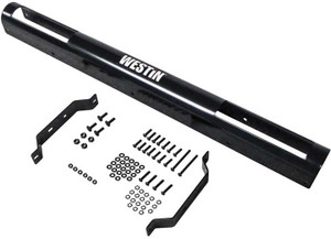 Westin Automotive - Elite 23.5in 4 Light Channelpush Bumper 23.5in Soundoff4 Hole - 36-6005S4