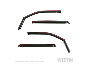 Westin Automotive - 19c Ram 1500 Crew Cab Smoke In Channel Wind Deflector 4pc - 72-35407