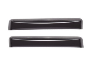 WeatherTech - 15c F15/1719 F250/f350/f450/f550 Rear Side Window Deflectors Supercrew Dark Smoke - 81765