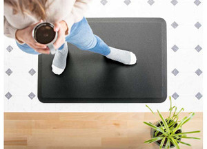 WeatherTech - Stone Comfort Mat Black - 81AF23TXB