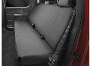 WeatherTech - Seat Protector Front Charcoal Single Bucket Seat - SPB002CH