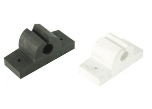 Whitecap - Pkgd 5/8in White Rubber Tool/rod Holder - 3752WC