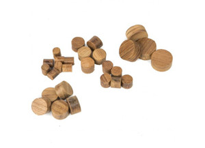 Whitecap - 1/2in Teak Plug 20 Pk - 60152-20