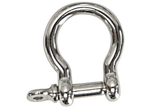 Whitecap - Pkgd Ss Anchor Shackle  1/4in - S-4072P