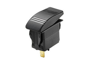 Whitecap - Pkgd Illum Contura Style Rocker Switch (on/off/on) - S-7067C