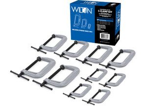 Wilton Tools - 10pc 140 Series Cclamp Kit - 11117