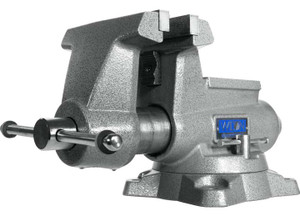 Wilton Tools - 865m Mechanics Pro 61/2in Jaw Width Round Channel Vise W/swivel Base - 28812