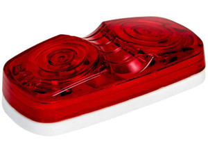 Winston - SmartStraps - Proclass Led Dual Bulb Rectangular Clearance Lightred - 1386