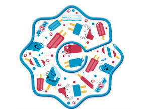 WOW Watersports - Popsicle 10ft Octagon Spray Pad - 22-WSM-4154