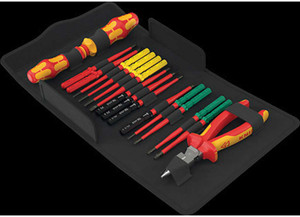 Wera Tools - Kraftform Kompakt Vde 17 Extra Slim 2 Tool Finder 17 Pcs - 5006610001