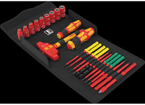 Wera Tools - Kraftform Kompakt Vde 24 Allrounder Set 1 W/ Ratchet Functionality 25pcs - 5006632001
