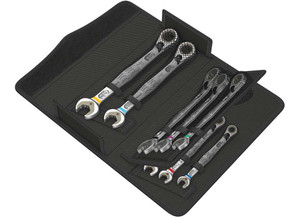Wera Tools - 6001 Joker Switch 8 Imperial Set 1 Set Of Ratcheting Combination Wrenches 8 Pcs - 5020093001