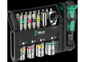 Wera Tools - Toolcheck Modular 1 Tool Set 21 Pcs - 5049000001