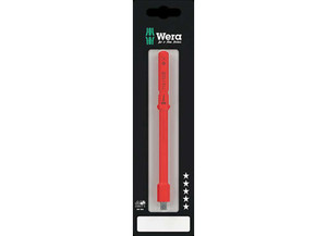 Wera Tools - Kraftform Kompakt A Vde 712 I Sb Adapter Blade Insulated 1/4in Sockets - 5073702001