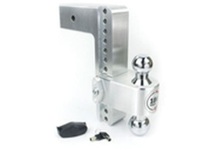 Weigh Safe - 180 Turnover Ball 10 Drop Hitch W/ 3 Shank & Chrome Plated  2 & 25/16 Ball W/w503 - CTB10-3