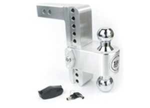 Weigh Safe - 180 Turnover Ball 8 Drop Hitch W/ 2 Shank Keyed Alike Ws05 Included - CTB8-2