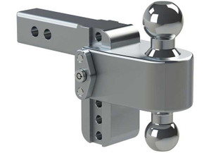 Weigh Safe - Turnover Ball 4in Drop Hitch W/2in Shank 8k/10k Gtwr W/dual Pin Lock - LTB4-2
